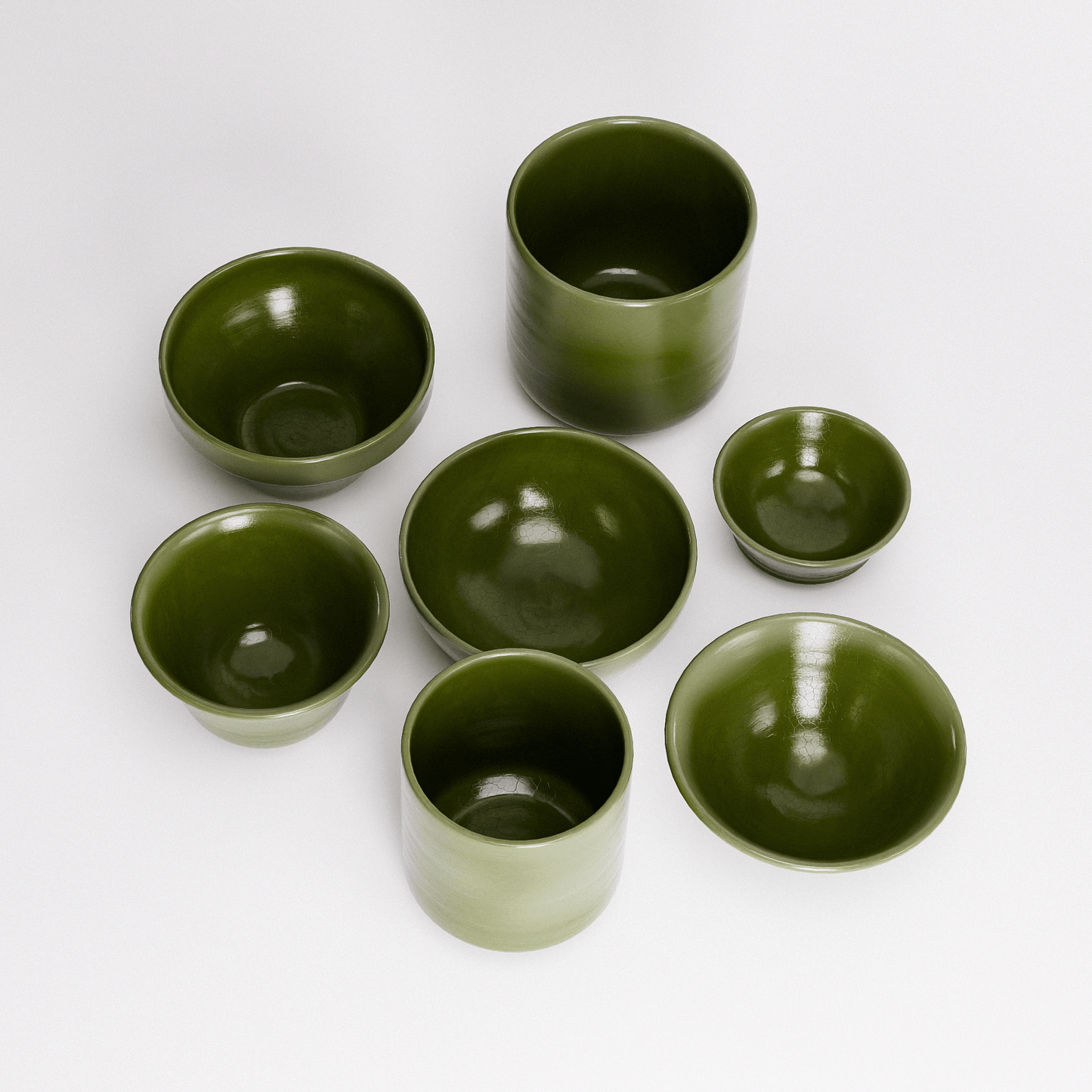 Ceramic Cups Set 01