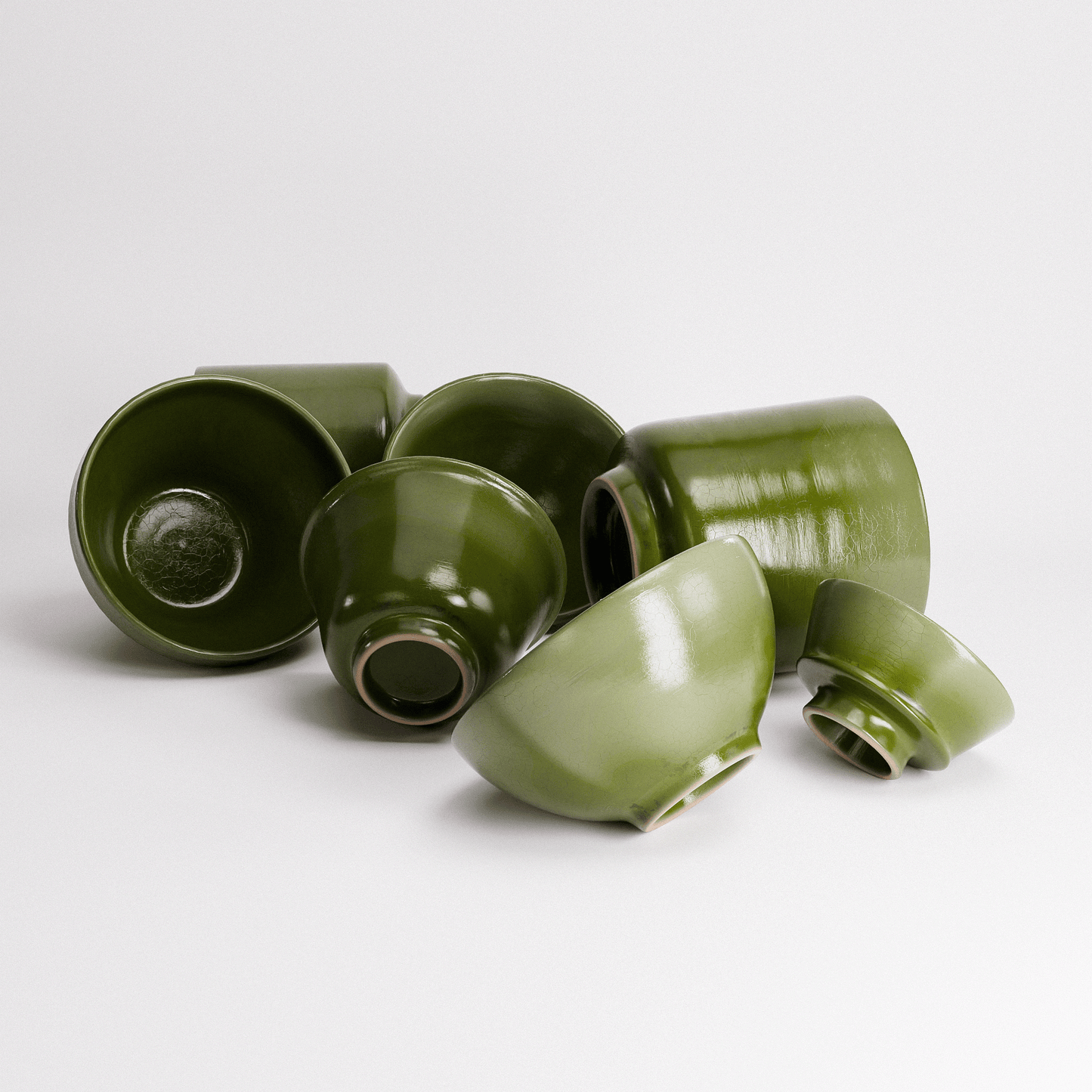 Ceramic Cups Set 01