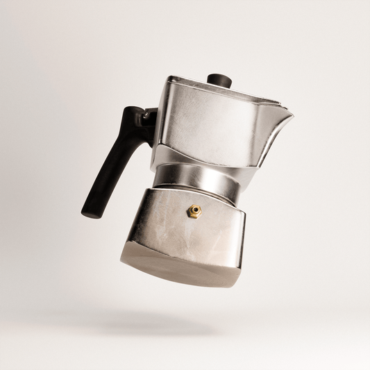 Brutalist Moka Pot