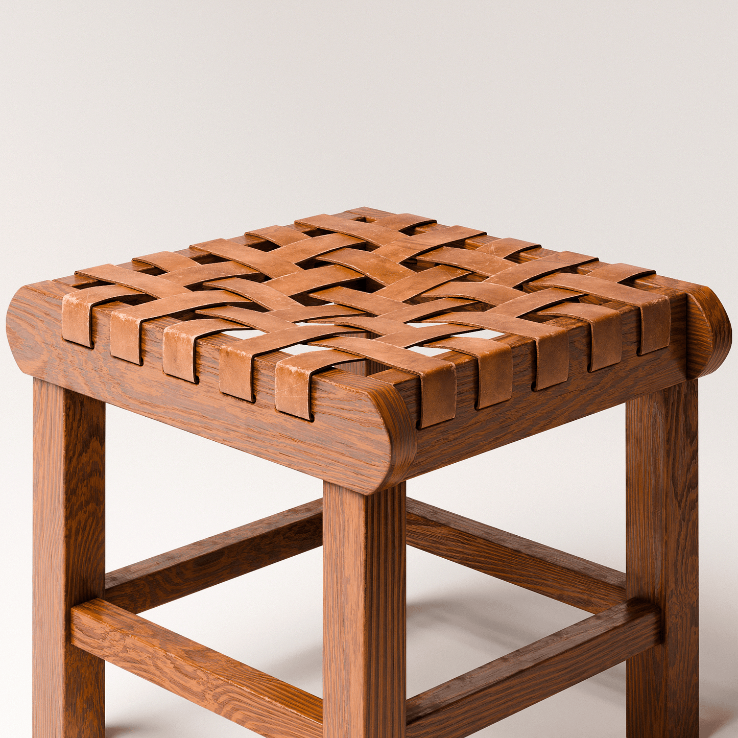 Rustic Ottoman