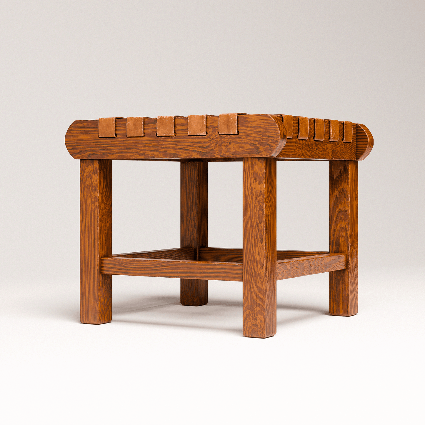 Rustic Ottoman