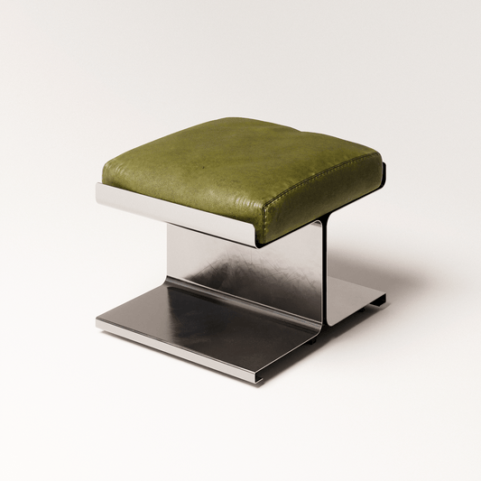 Steel Ottoman