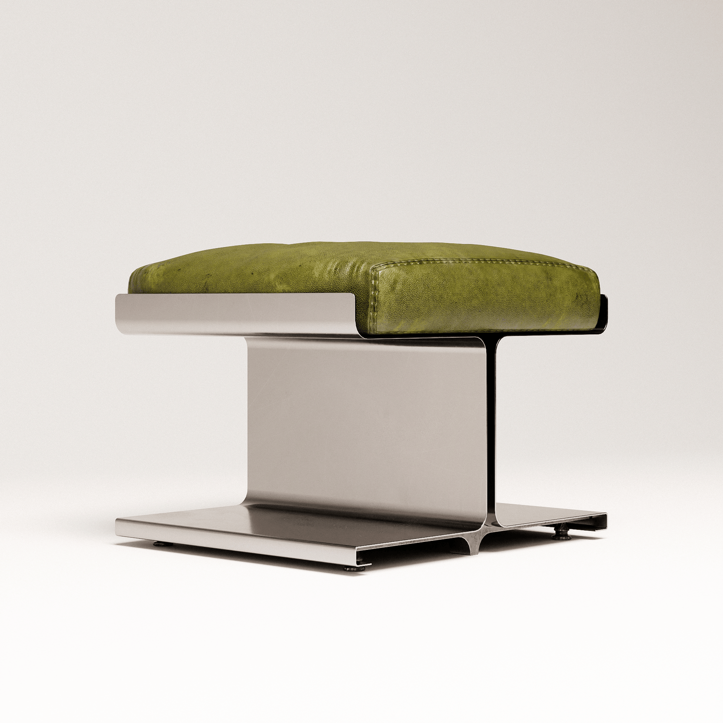 Steel Ottoman