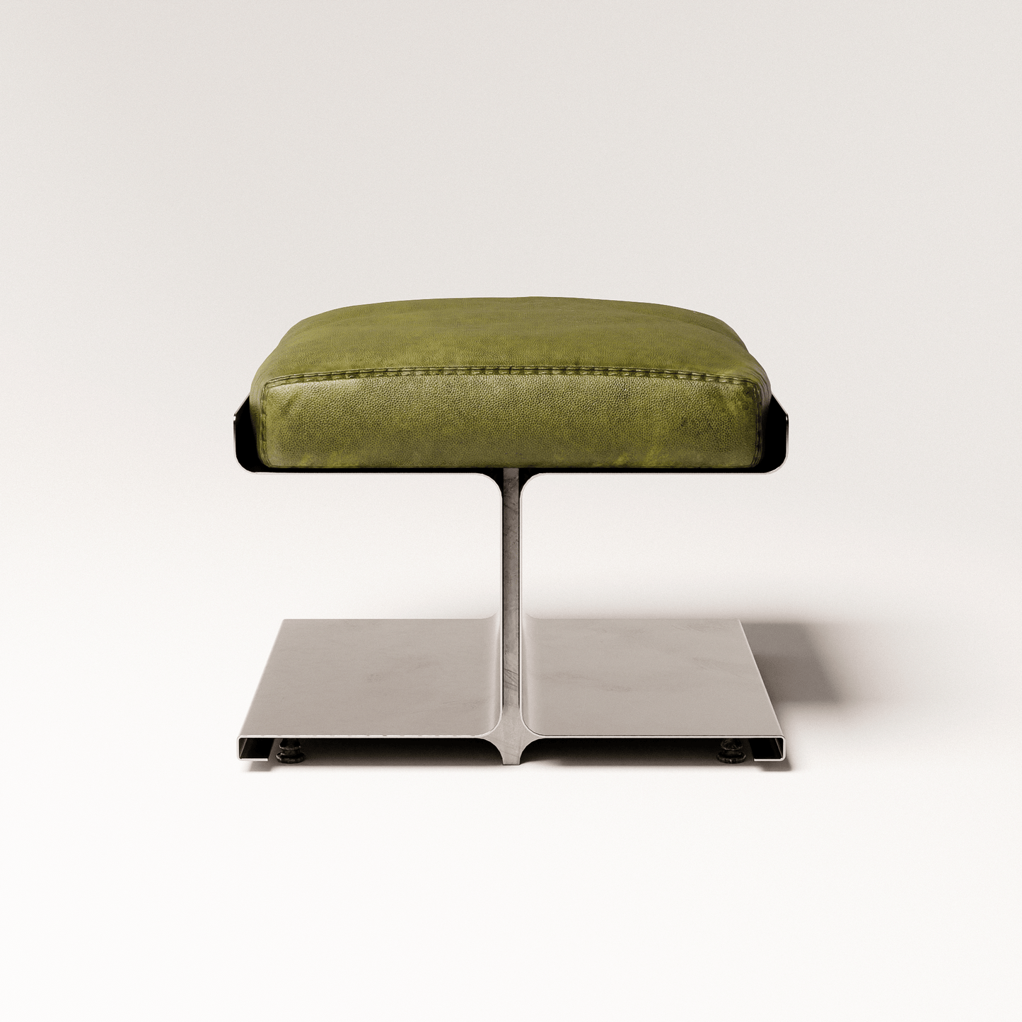 Steel Ottoman