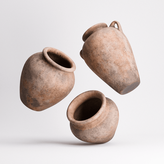 Terracotta Pots Set 02