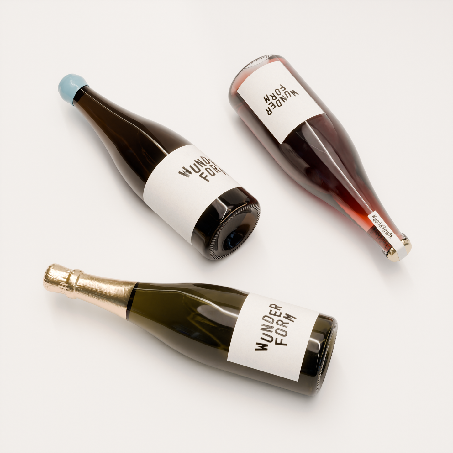 Wine Bottles Set 01