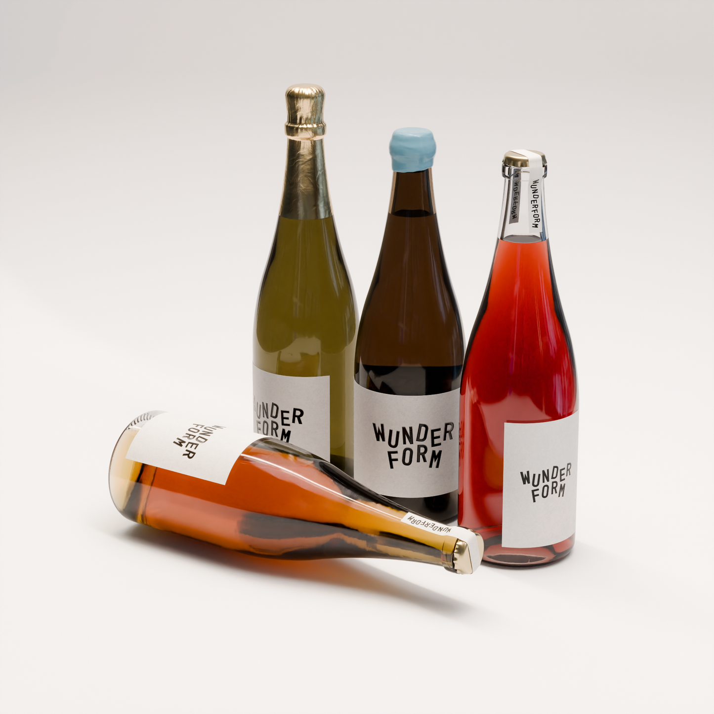 Wine Bottles Set 01