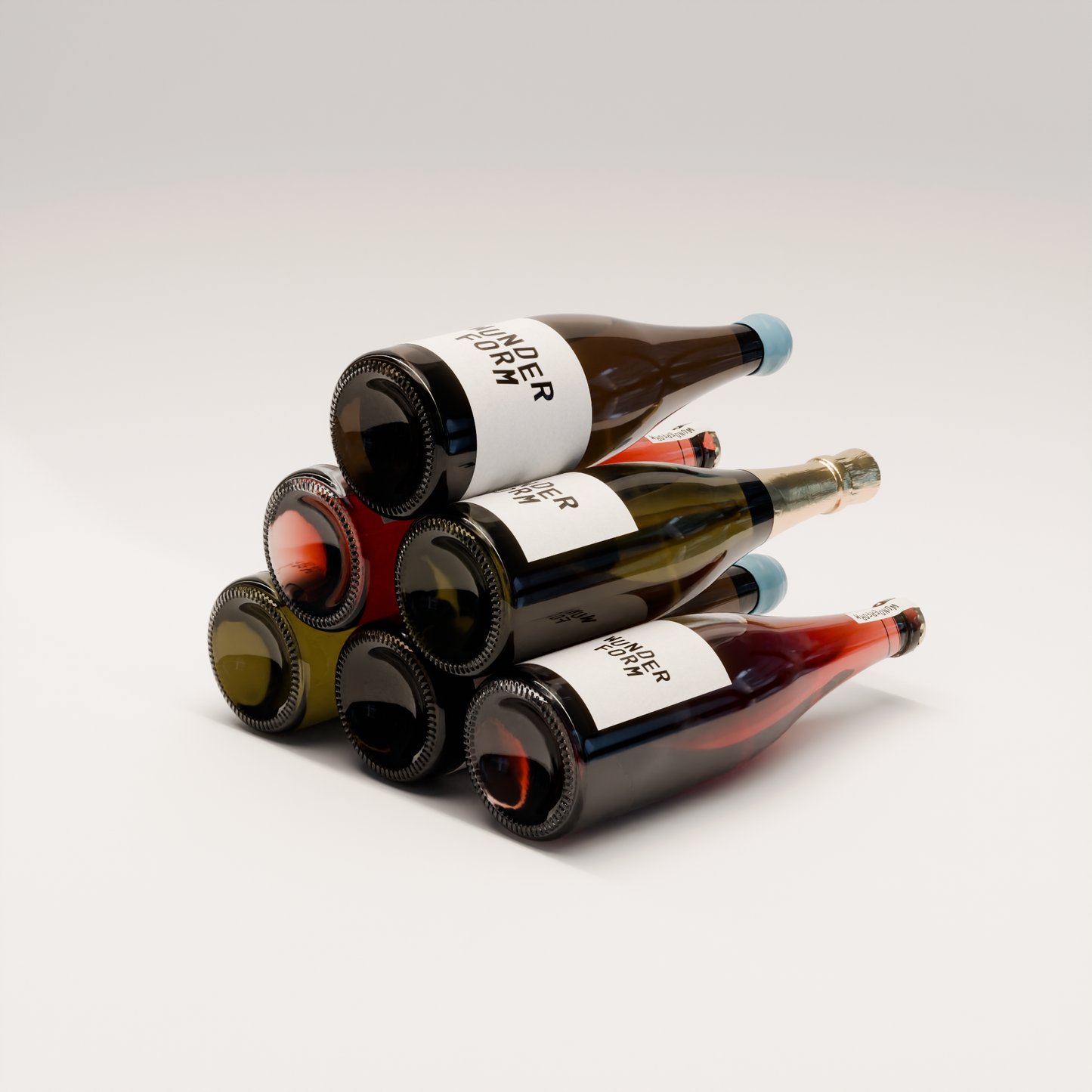 Wine Bottles Set 01