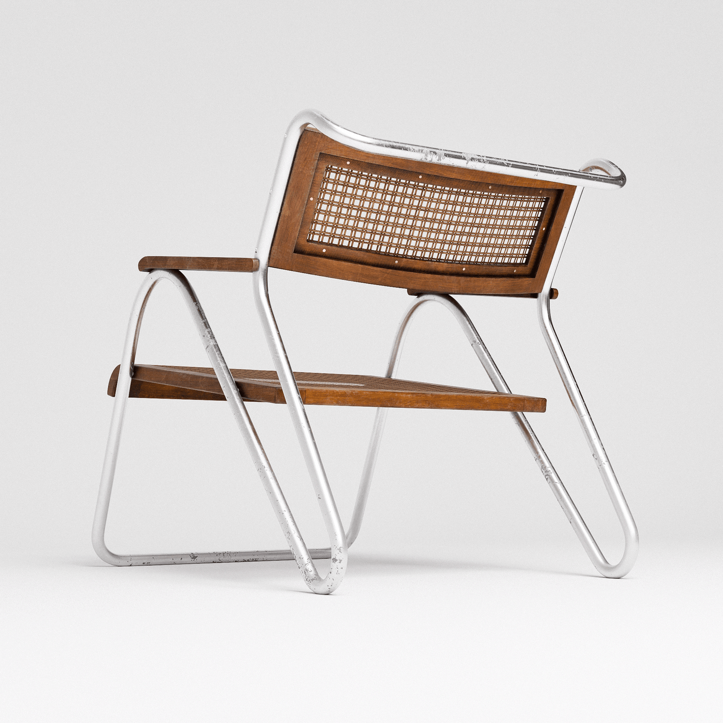 Tubular Steel Armchair