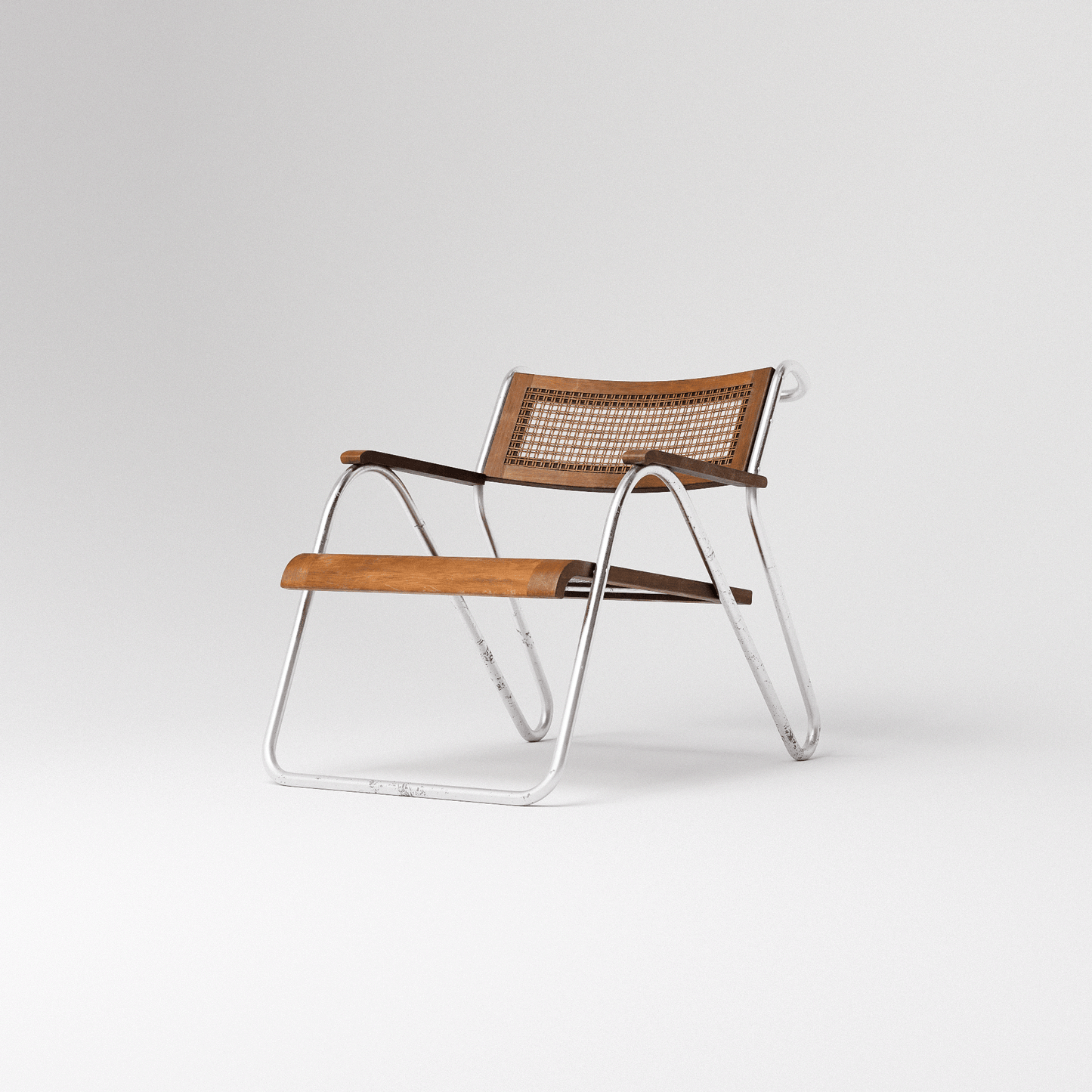 Tubular Steel Armchair