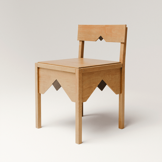 Art Deco Wooden Chair