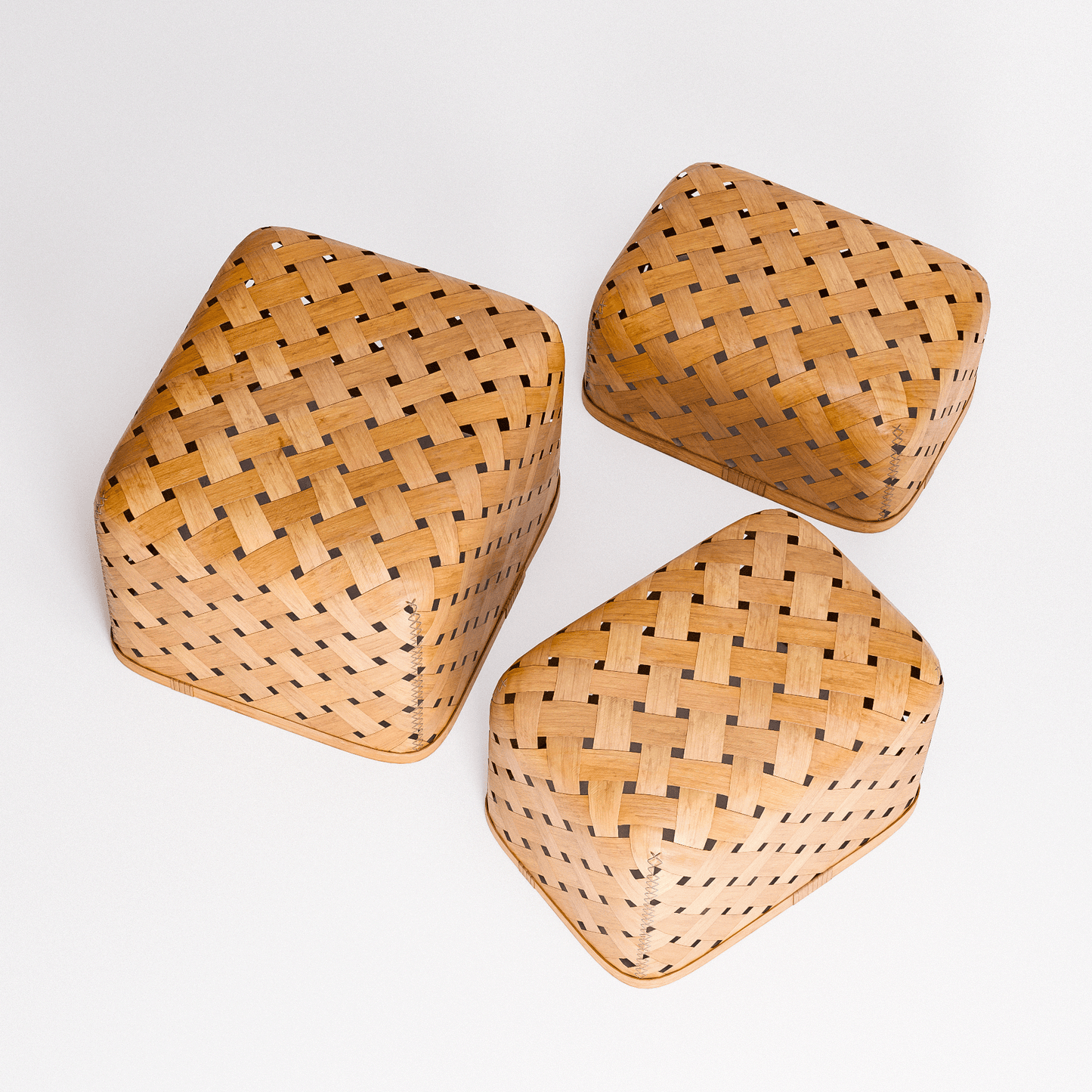 Bamboo Weave Basket Set