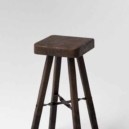 Brutalist High Stool