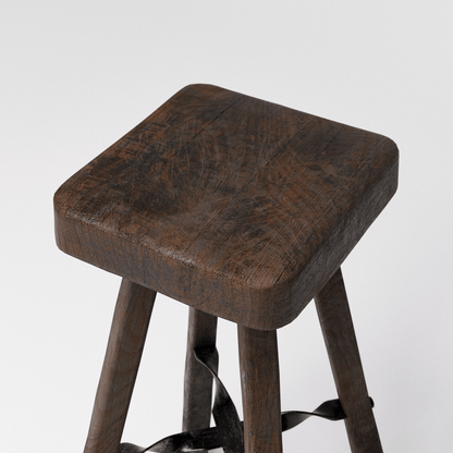 Brutalist High Stool