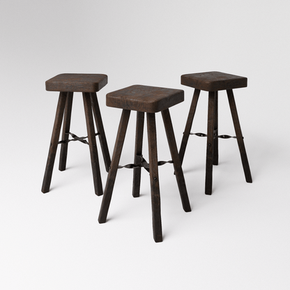 Brutalist High Stool