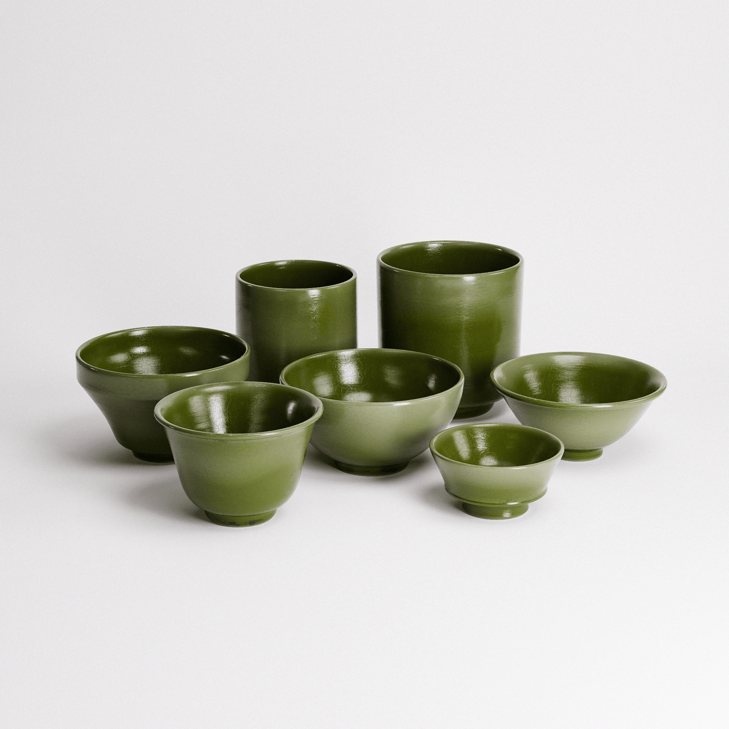 Ceramic Cups Set 01