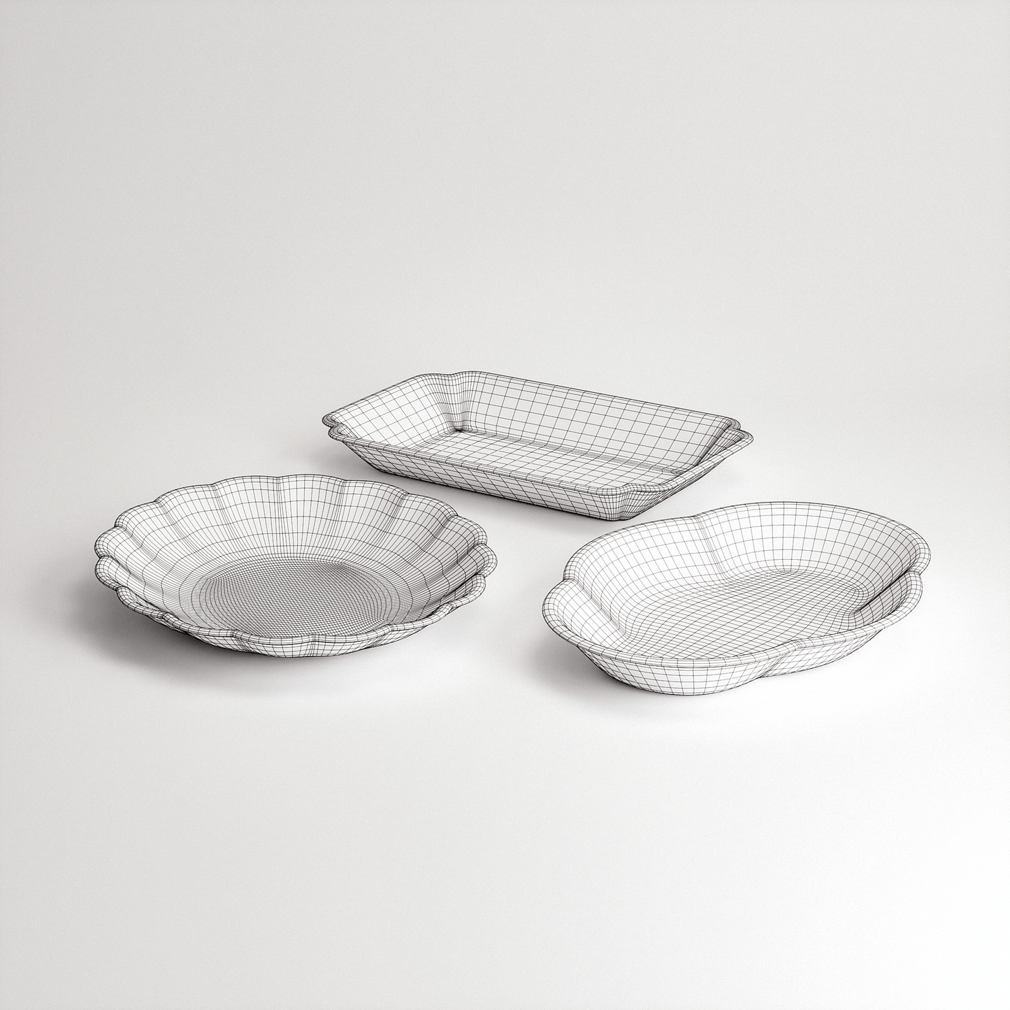 Ceramic Plates Set