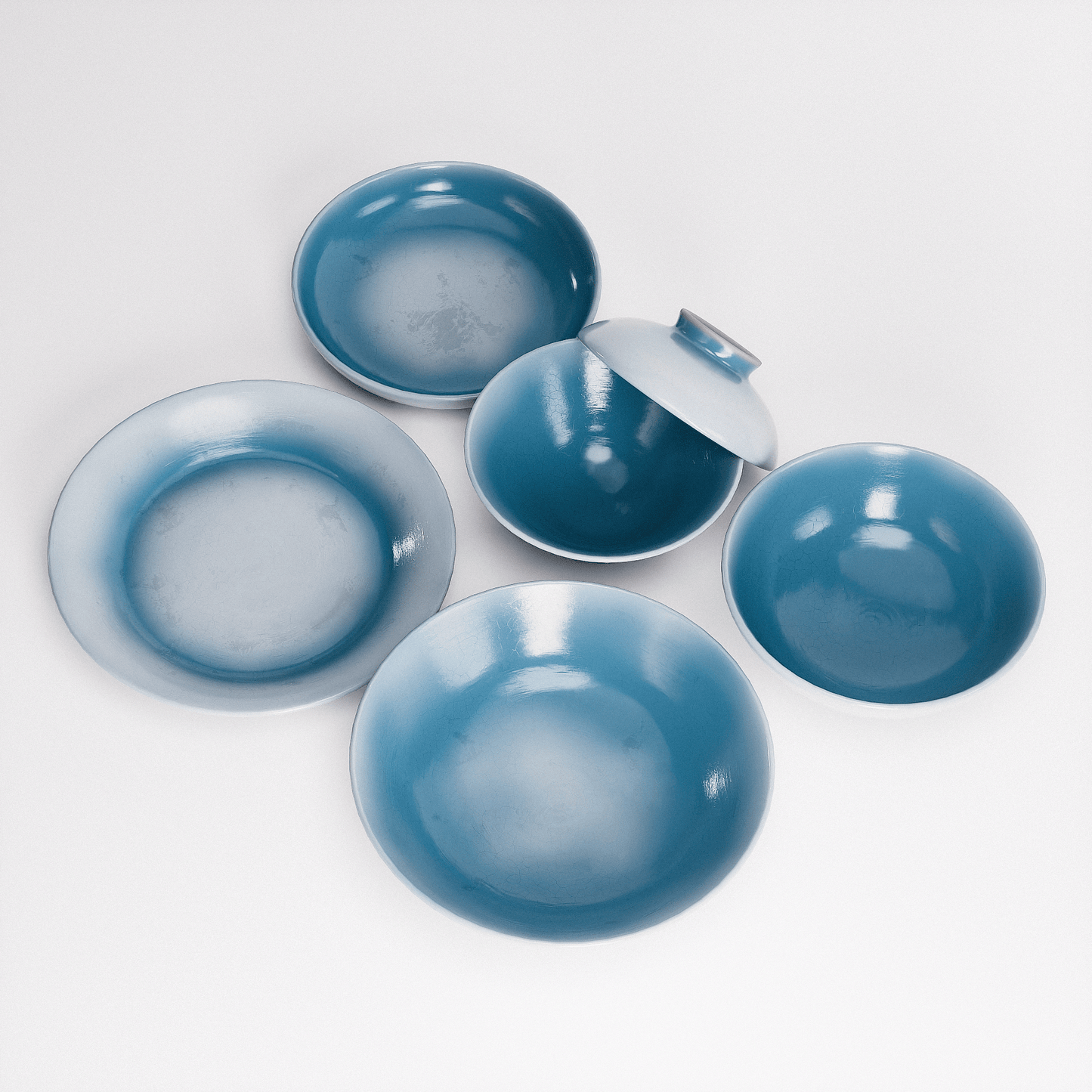 Ceramic Tableware Set 01