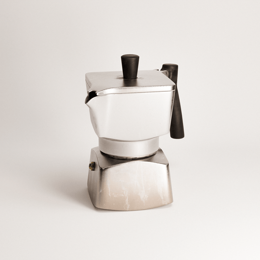 Brutalist Moka Pot