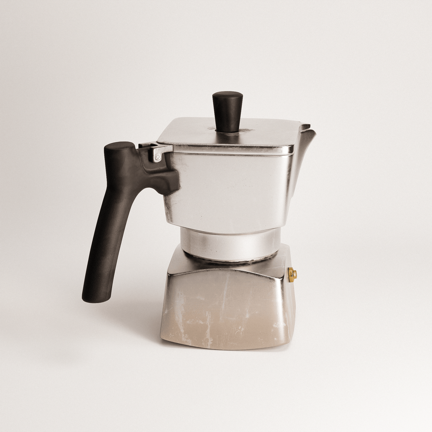 Brutalist Moka Pot