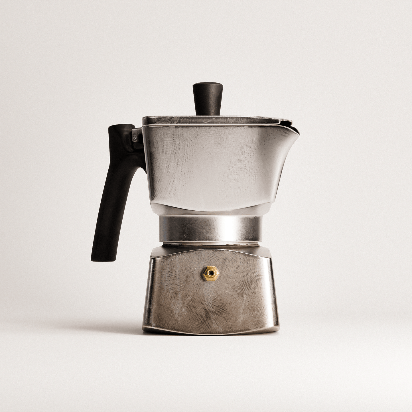 Brutalist Moka Pot
