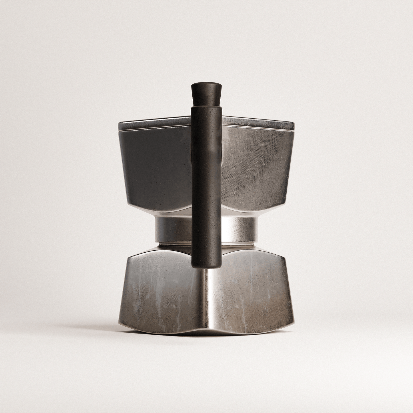 Brutalist Moka Pot