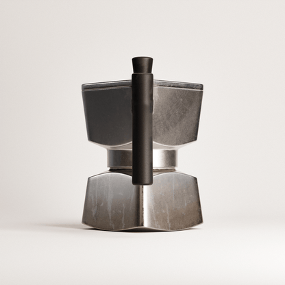 Brutalist Moka Pot