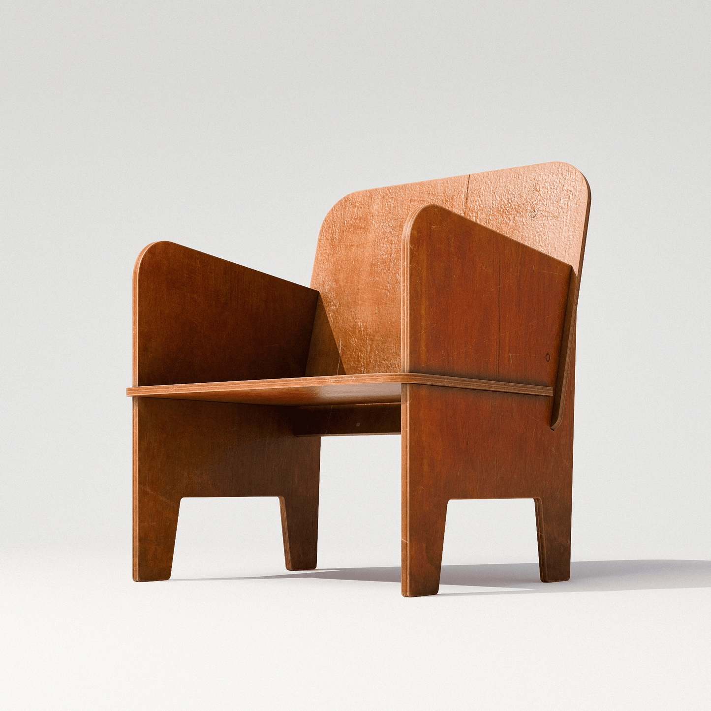 Modernist Plywood Chair