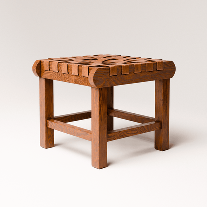 Rustic Ottoman