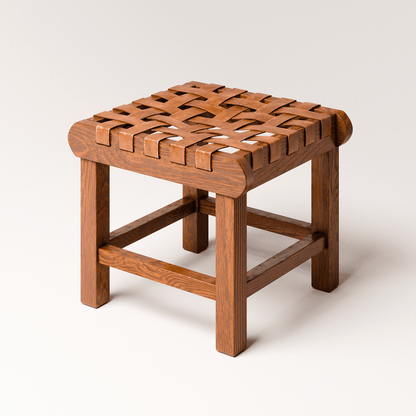 Rustic Ottoman