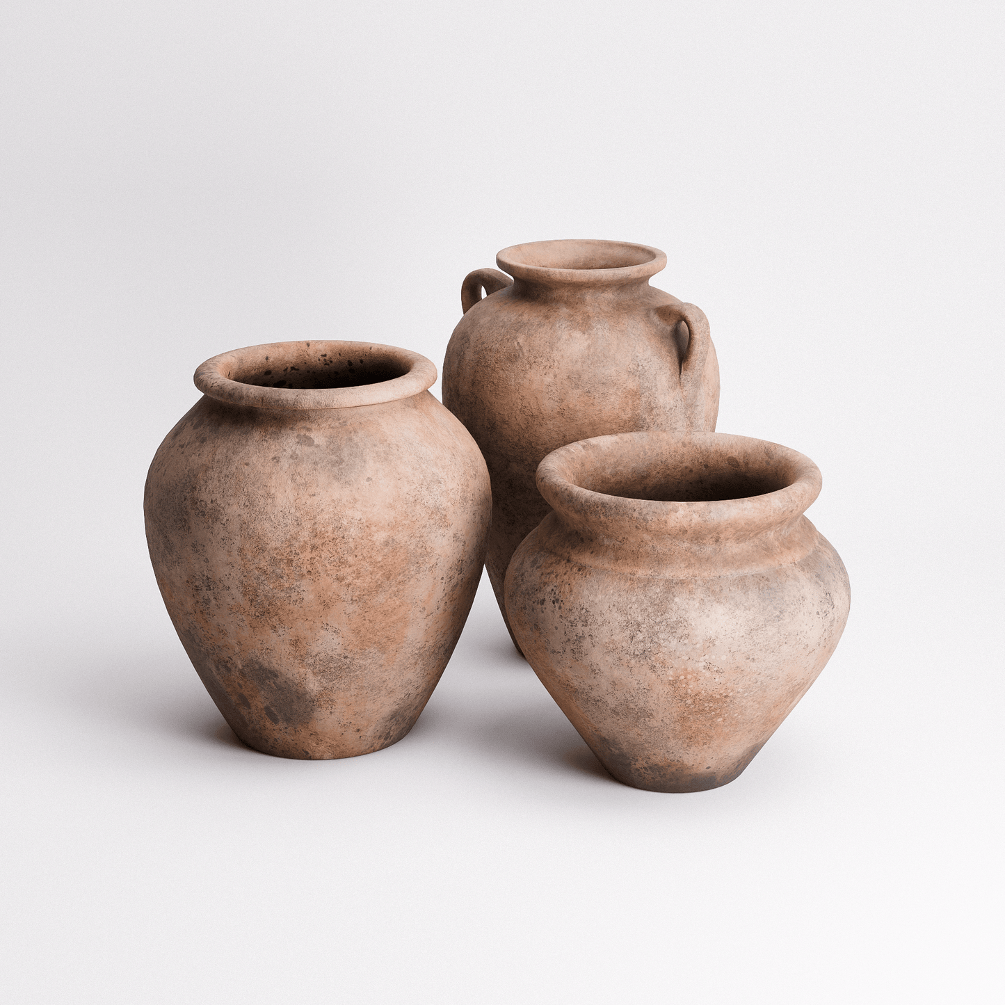 Terracotta Pots Set 02