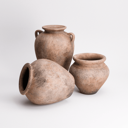 Terracotta Pots Set 02