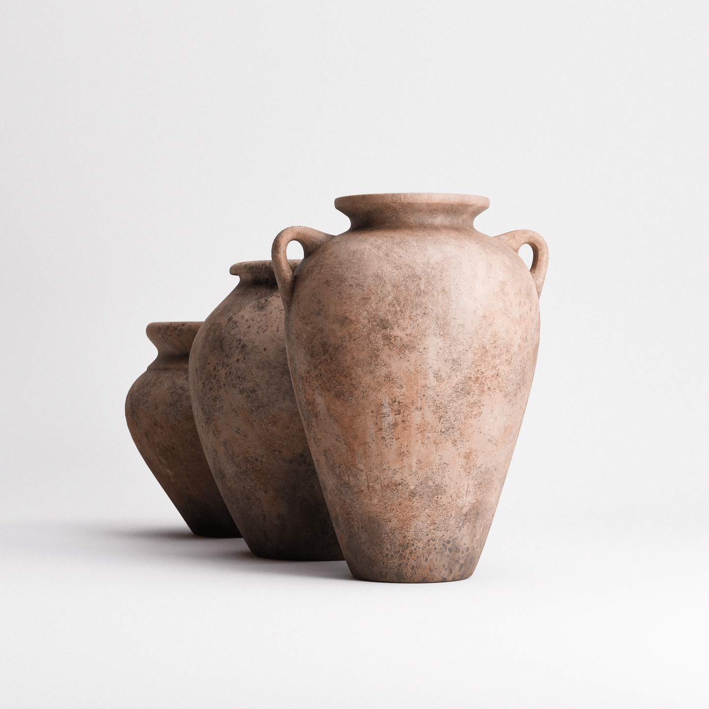 Terracotta Pots Set 02