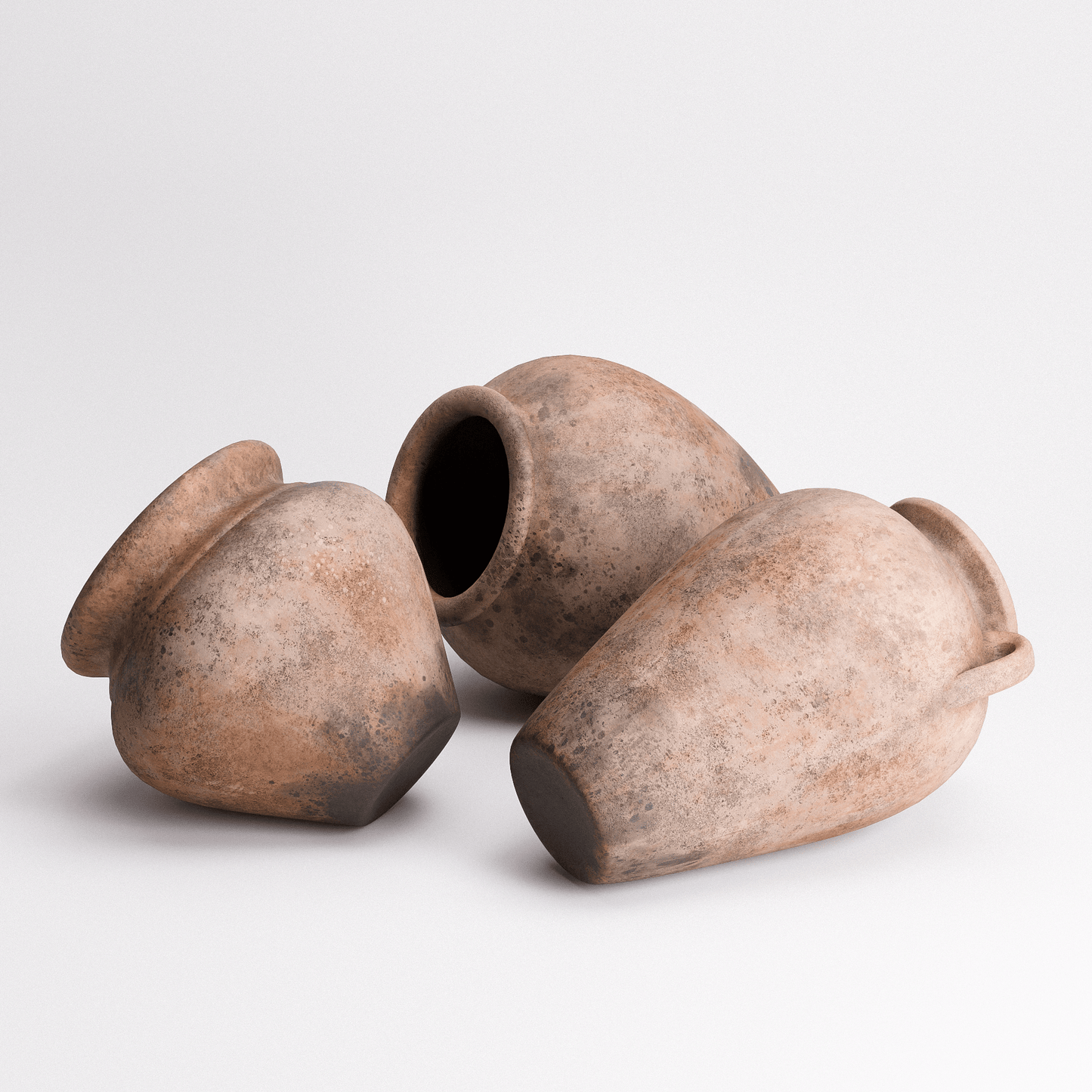 Terracotta Pots Set 02