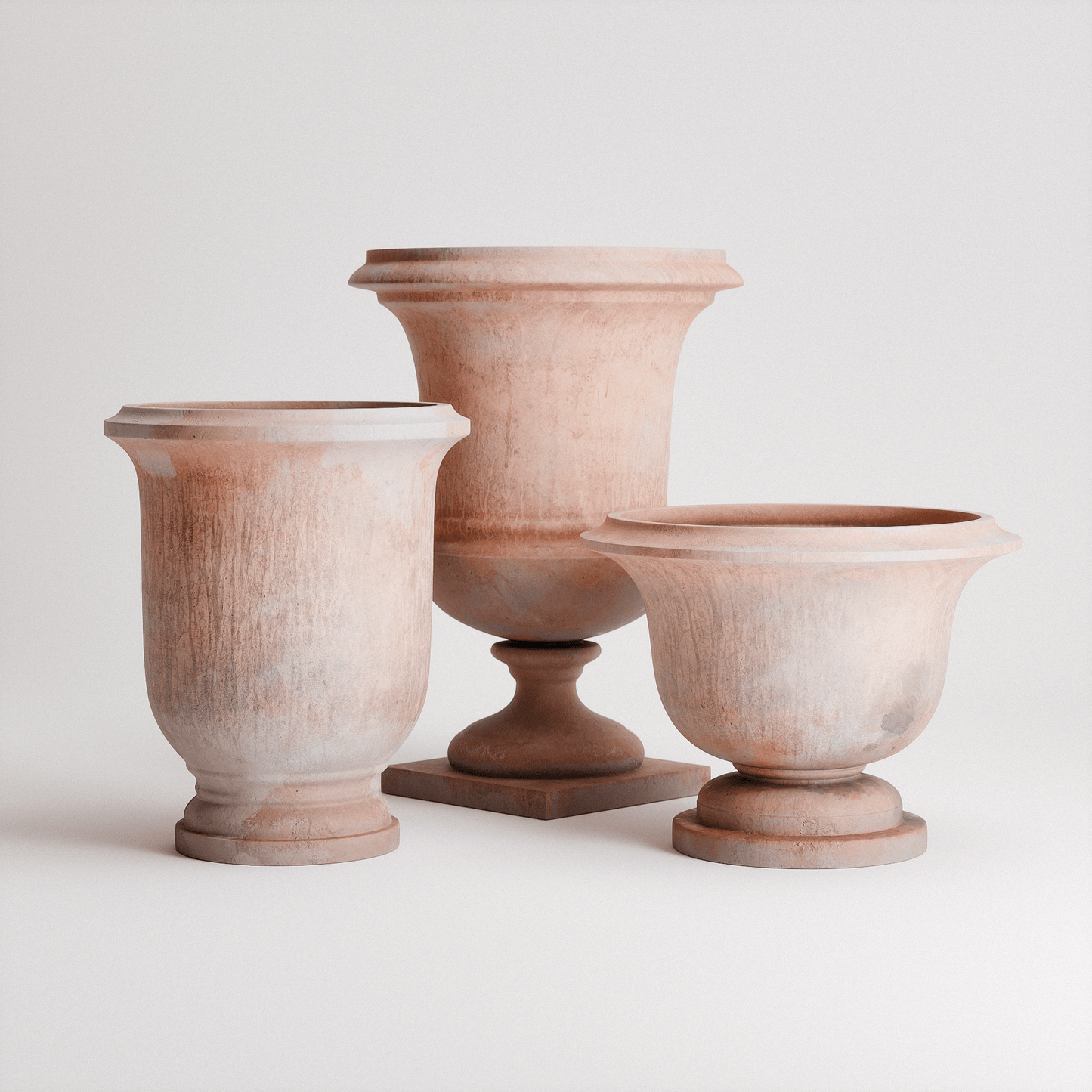 Terracotta Planters Set
