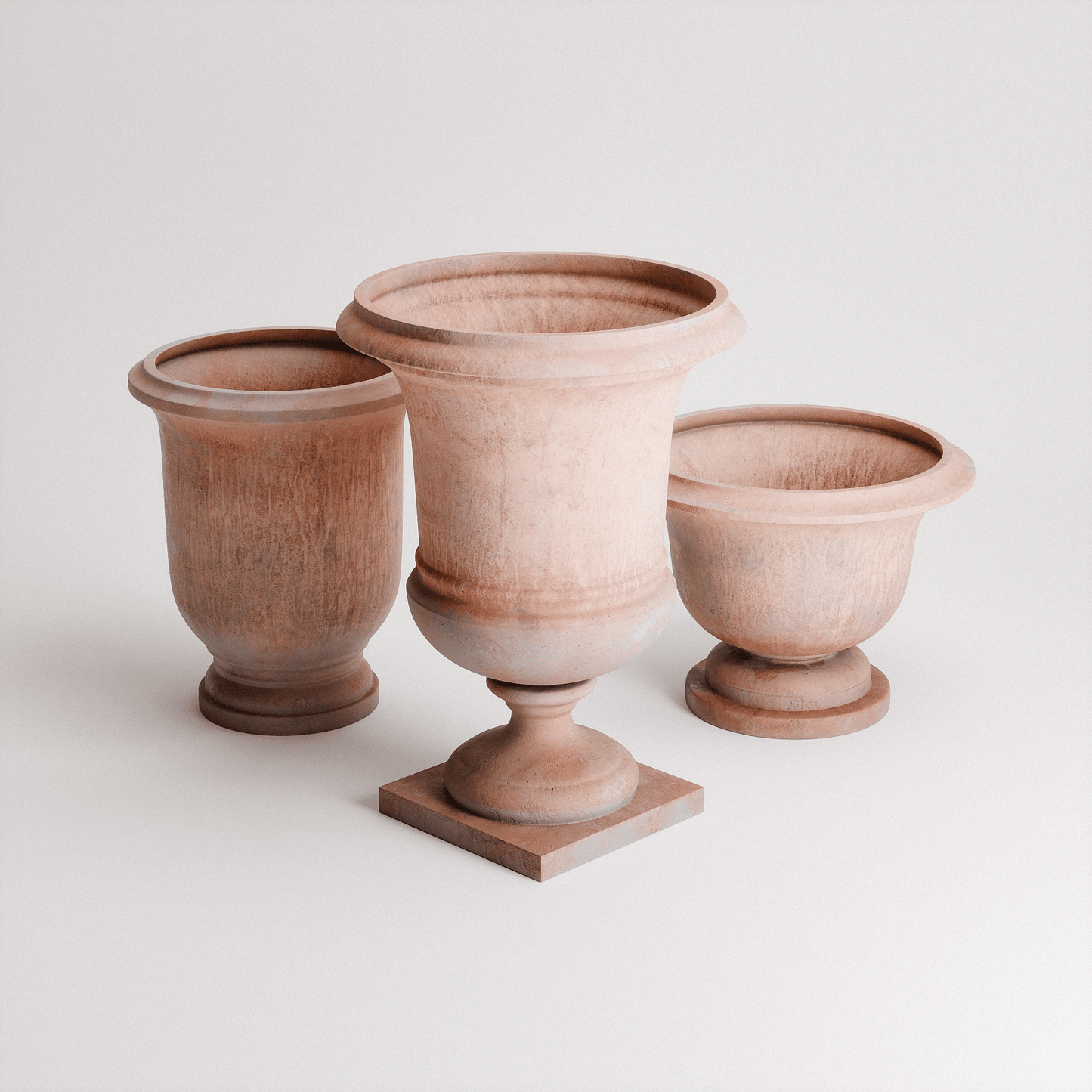 Terracotta Planters Set