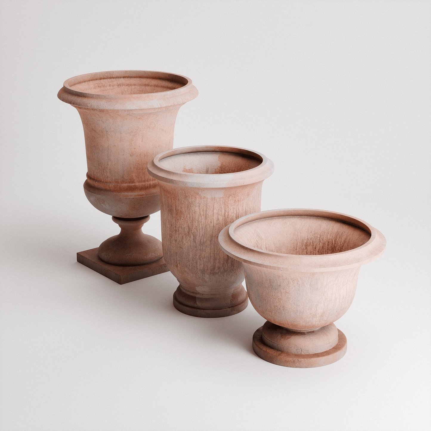 Terracotta Planters Set