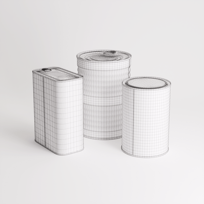 Tin Can Set 02