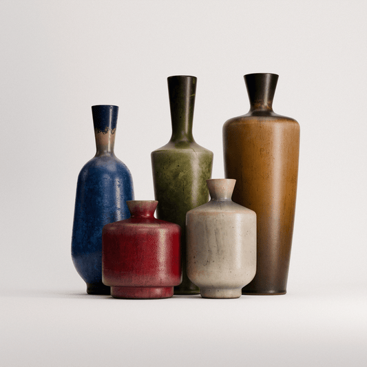 Stoneware Vases Set 01
