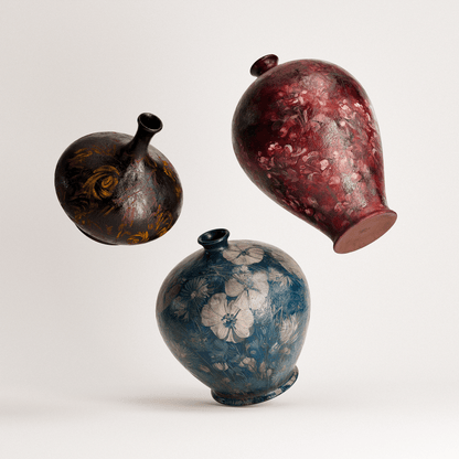 Vintage Pots Set