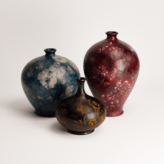 Vintage Pots Set