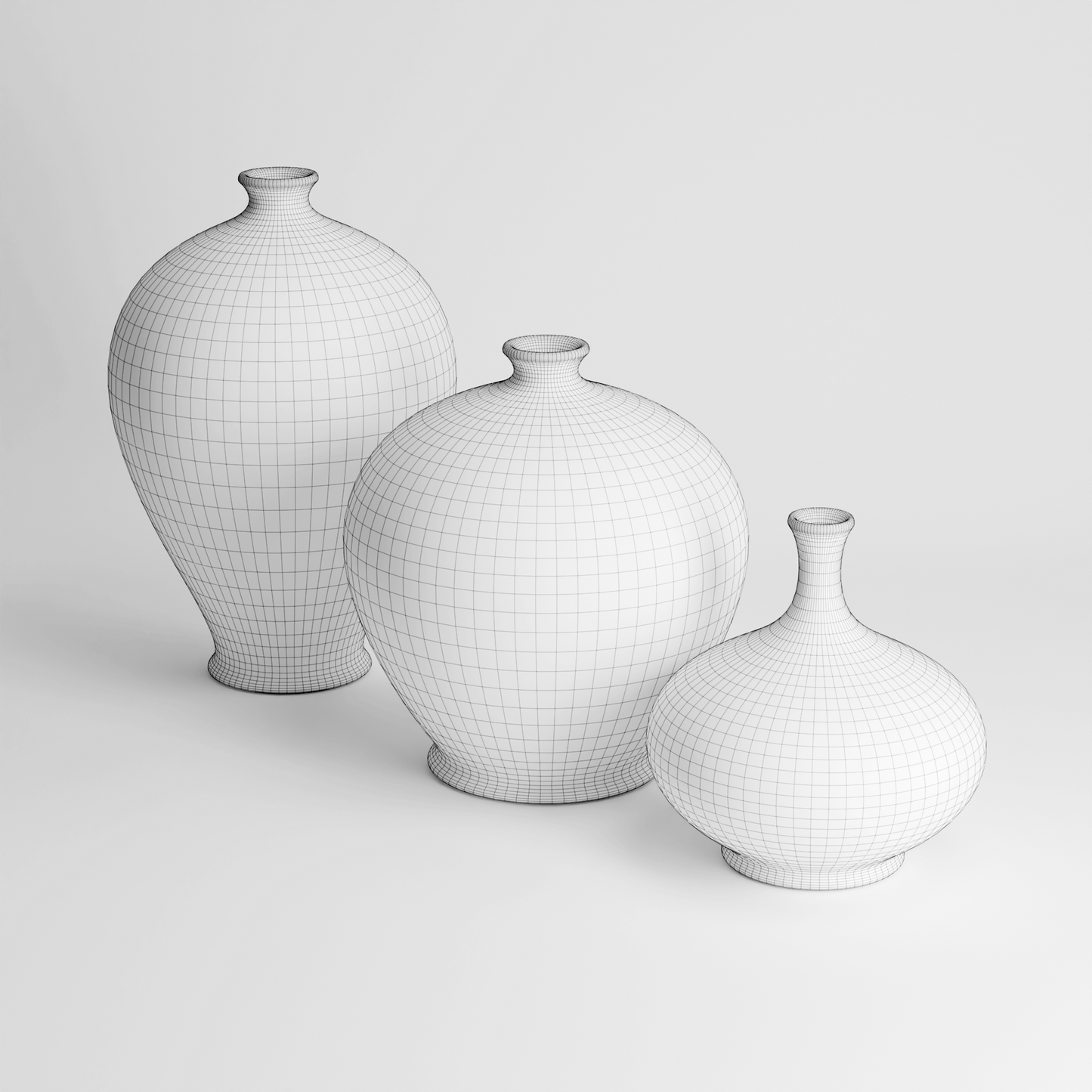 Vintage Pots Set