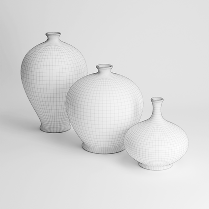 Vintage Pots Set